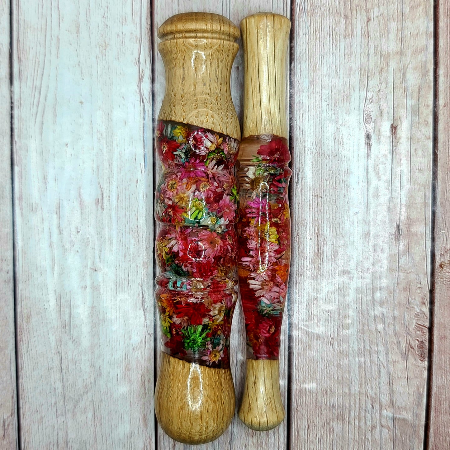 Hybrid Wood/Flowers DP Pen